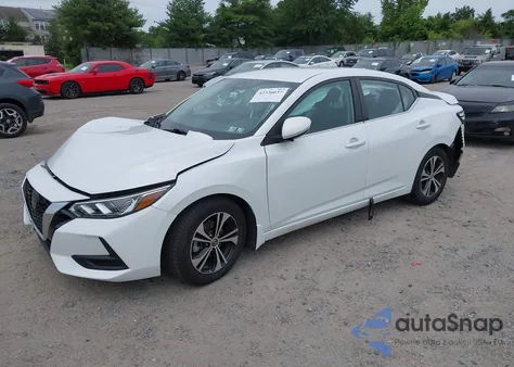 2021 Nissan Sentra Sv Xtronic Cvt from USA, damaged, VIN 3N1AB8CV6MY234226